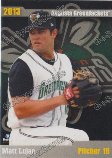 2013 Augusta Greenjackets Matt Lujan