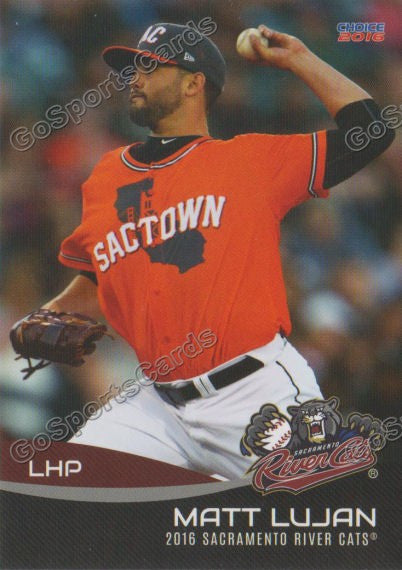 2016 Sacramento River Cats Matt Lujan