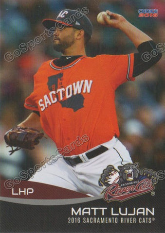 2016 Sacramento River Cats Matt Lujan