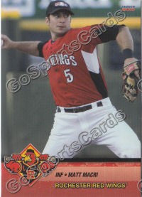 2010 Rochester Red Wings Matt Macri
