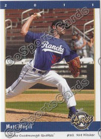 2011 Rancho Cucamonga Quakes Matt Magill