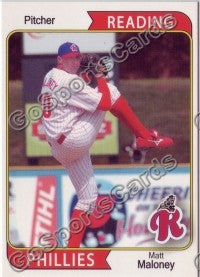 2007 Reading Phillies #16 Matt Maloney