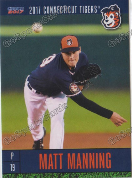 2017 Connecticut Tigers Matt Manning