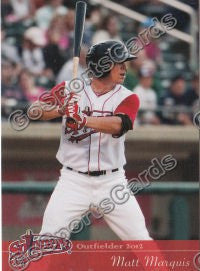2012 Lowell Spinners Matt Marquis