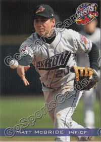 2011 Akron Aeros Matt McBride