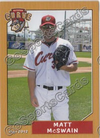 2012 Altoona Curve Matt McSwain