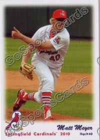 2010 Springfield Cardinals Matt Meyer