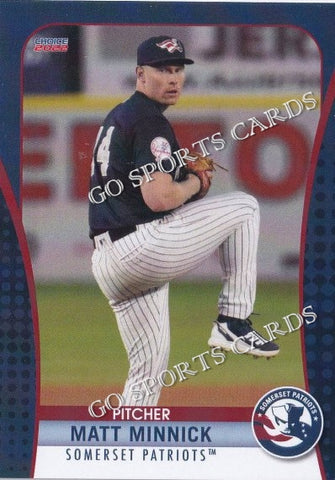 2022 Somerset Patriots Matt Minnick