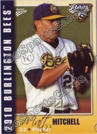 2010 Burlington Bees Matt Mitchell