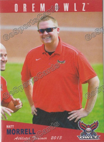 2013 Orem Owlz Matt Morrell