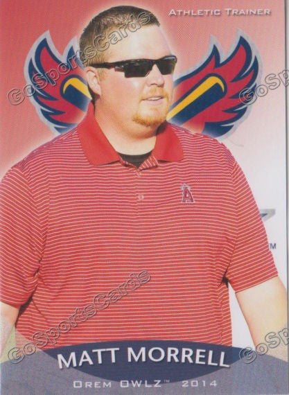 2014 Orem Owlz Matt Morrell