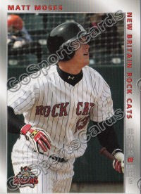 2008 New Britain Rock Cats Matt Moses
