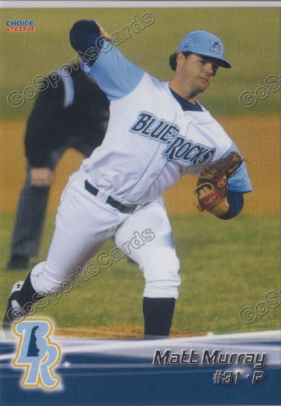 2014 Wilmington Blue Rocks Matt Murray