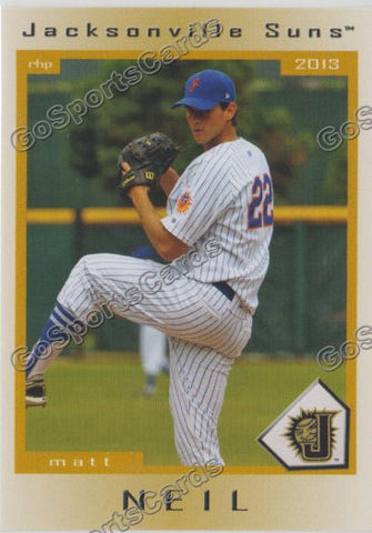 2013 Jacksonville Suns Matt Neil
