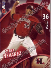 2009 Hickory Crawdads DAV SGA Matt Nevarez