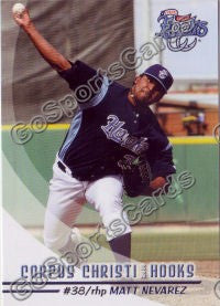 2010 Corpus Christi Hooks Matt Nevarez