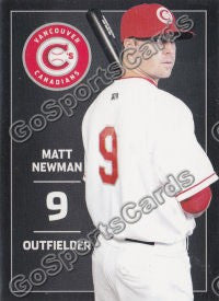 2012 Vancouver Canadians Matt Newman
