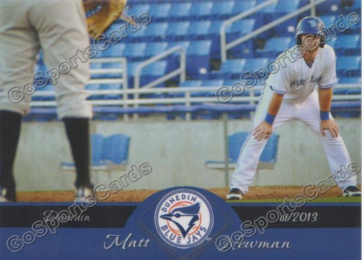 2013 Dunedin Blue Jays Matt Newman