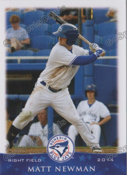 2014 Dunedin Blue Jays Matt Newman