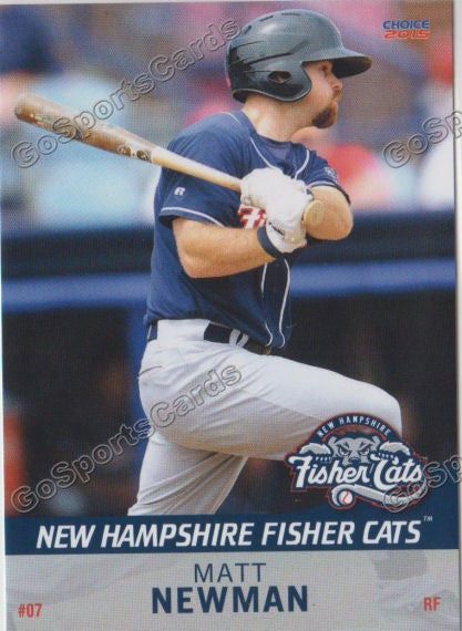 2015 New Hampshire Fishercats Matt Newman