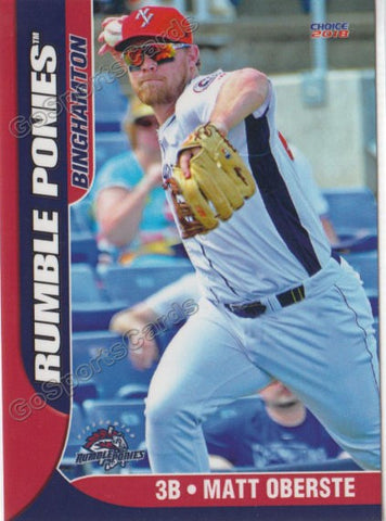 2018 Binghamton Rumble Ponies Matt Oberste