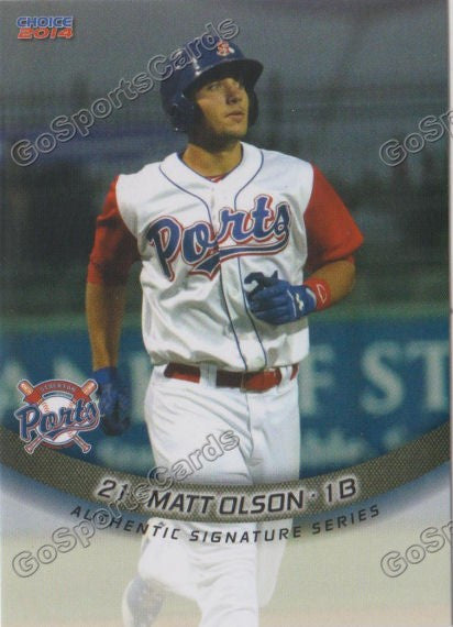 2014 Stockton Ports Matt Olson