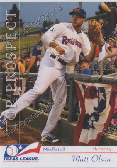 2015 Texas League Top Prospect Matt Olson