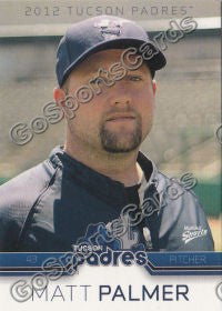 2012 Tucson Padres Matt Palmer