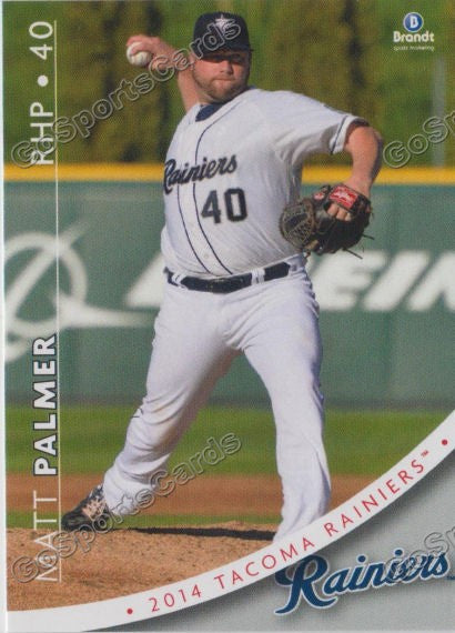 2014 Tacoma Rainiers Matt Palmer