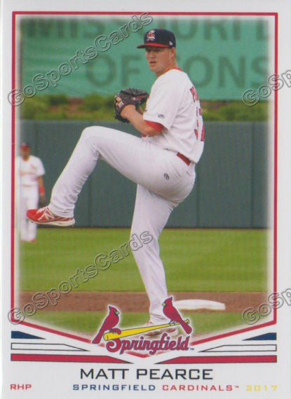 2017 Springfield Cardinals Matt Pearce