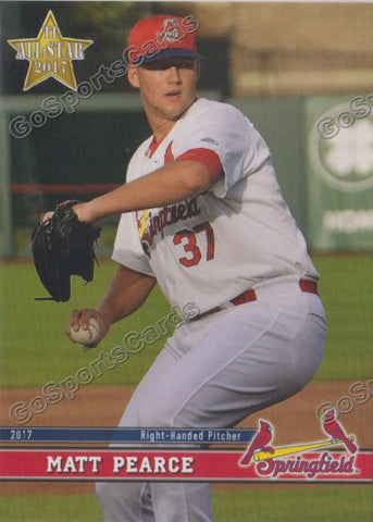2017 Springfield Cardinals SGA Matt Pearce