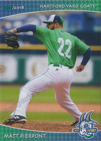 2018 Hartford Yard Goats Matt Pierpont