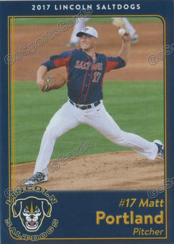 2017 Lincoln Saltdogs Matt Portland