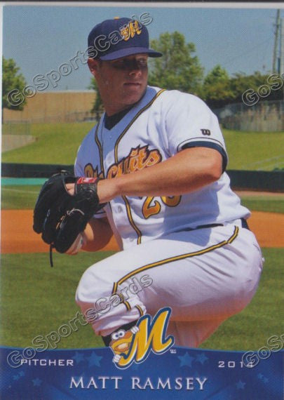 2014 Montgomery Biscuits Matt Ramsey