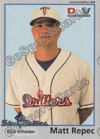 2010 Tulsa Drillers DAV Matt Repec