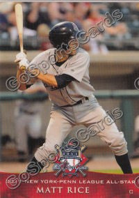 2011 New York Penn League All Star NYPL Matt Rice