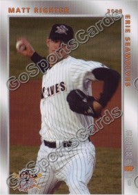 2008 Erie SeaWolves Matt Righter