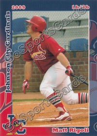2009 Johnson City Cardinals Matt Rigoli
