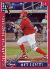 2009 Clearwater Threshers Matt Rizzotti