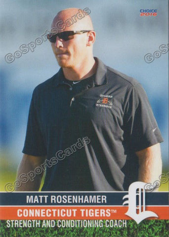 2016 Connecticut Tigers Matt Rosenhamer