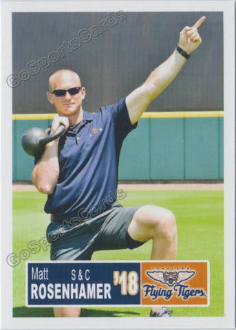 2018 Lakeland Flying Tigers Matt Rosenhamer
