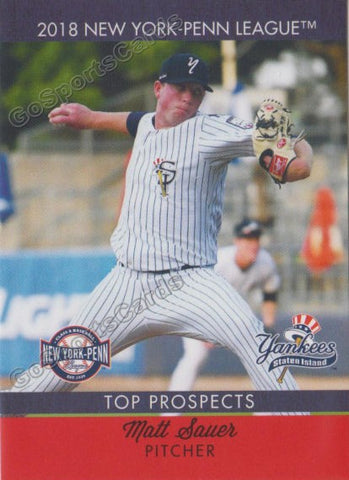 2018 New York Penn League Top Prospects NYPL Matt Sauer