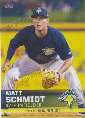 2021 Columbia Fireflies Matt Schmidt
