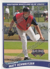 2009 Southern Maryland Blue Crabs Matt Schweitzer