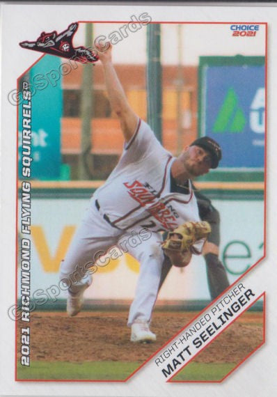 2021 Richmond Flying Squirrels Matt Seelinger