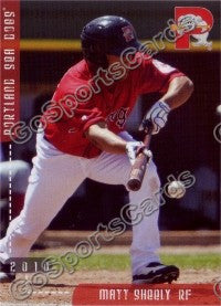 2010 Portland Sea Dogs Matt Sheely