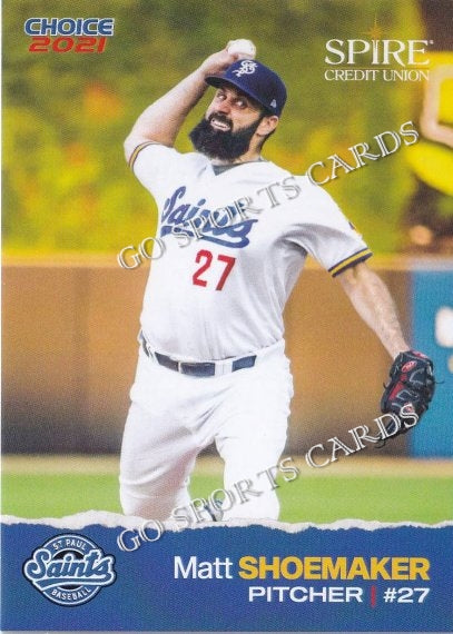 2021 St Paul Saints SGA Matt Shoemaker