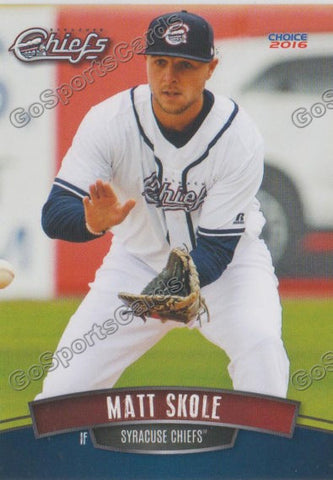 2016 Syracuse Chiefs Matt Skole