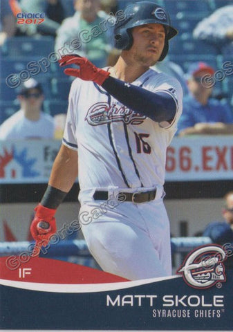 2017 Syracuse Chiefs Matt Skole