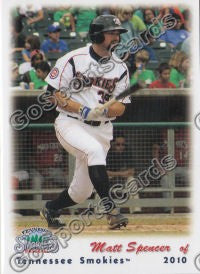 2010 Tennessee Smokies Matt Spencer